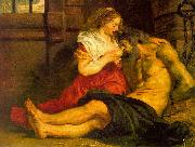 Peter Paul Rubens Roman Charity Spain oil painting artist